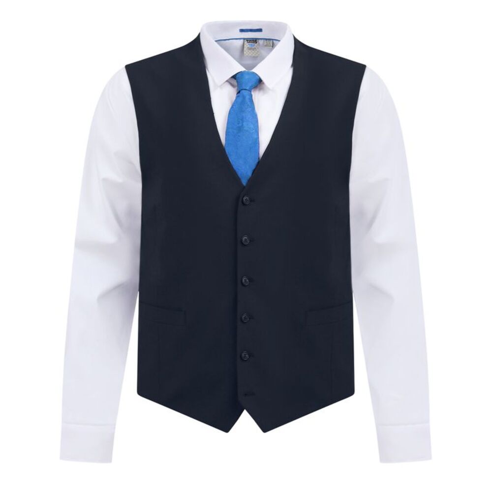 Duke Mens D555 Ted 4 Way Stretch Suit Jacket / Navy